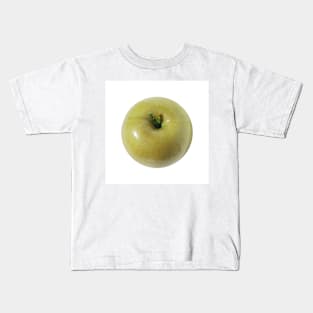 Isolated Yellow Apple Kids T-Shirt